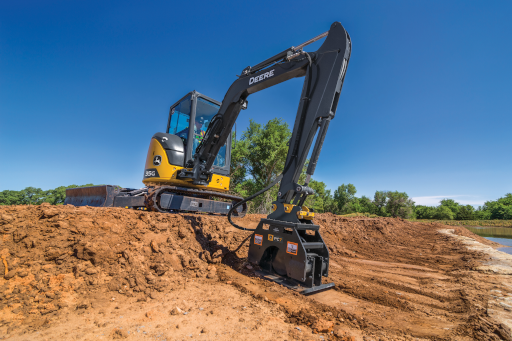 New John Deere Compact Construction Equipment | Green Tractors